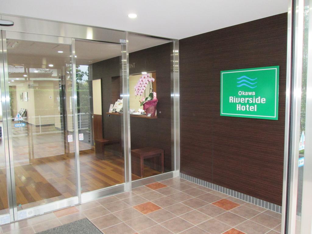 Okawa Riverside Hotel Bagian luar foto