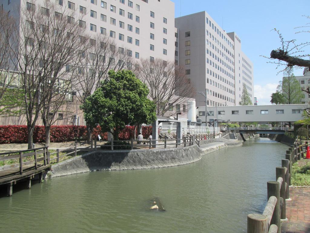 Okawa Riverside Hotel Bagian luar foto